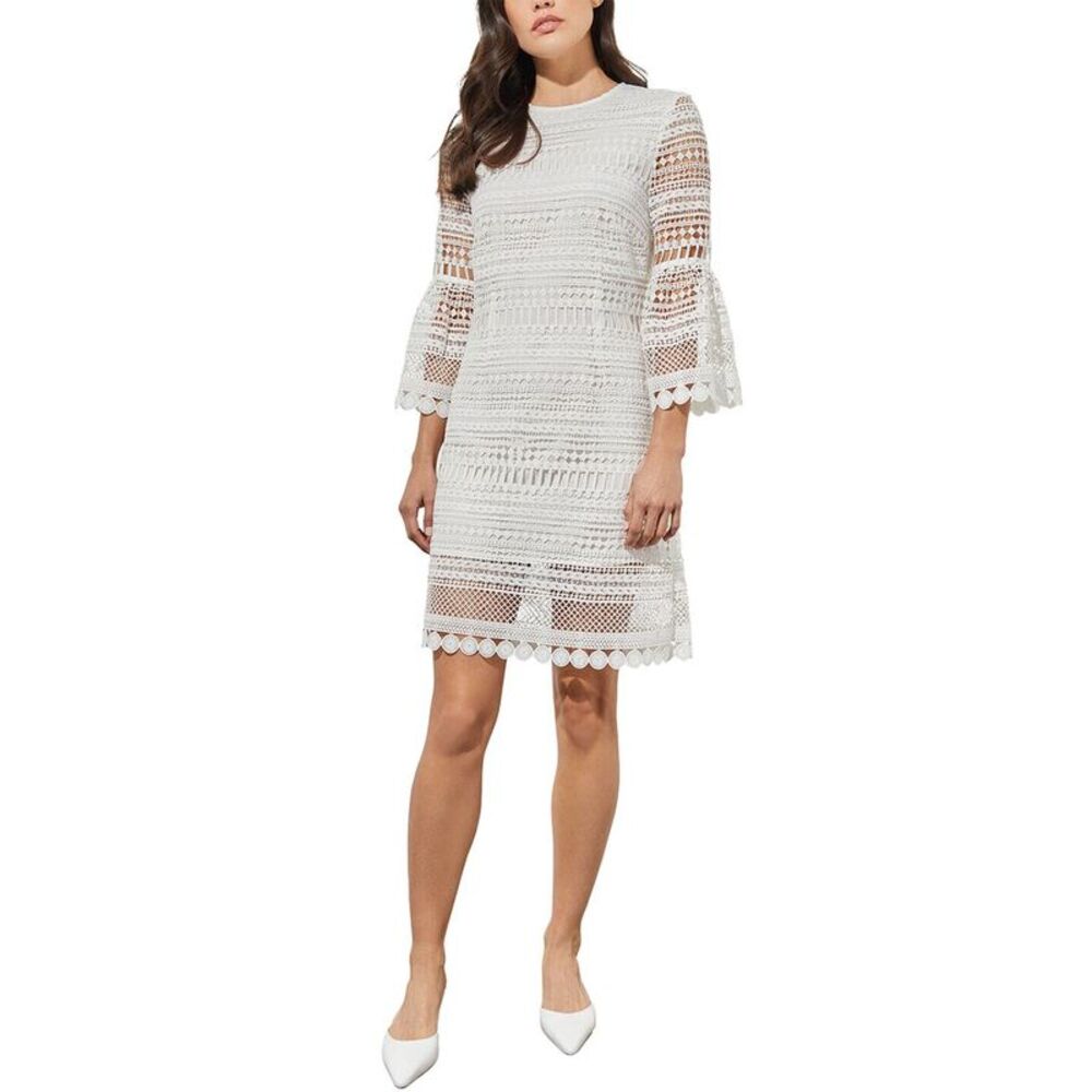 Ming Wang Womens  Sheath Mini Dress